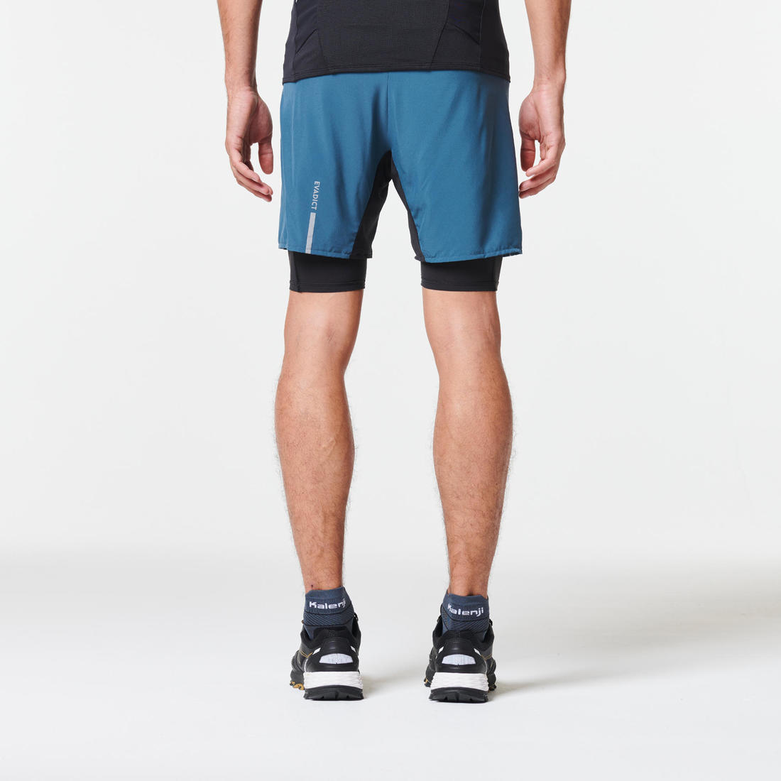 SHORT CUISSARD DE TRAIL RUNNING  CONFORT HOMME