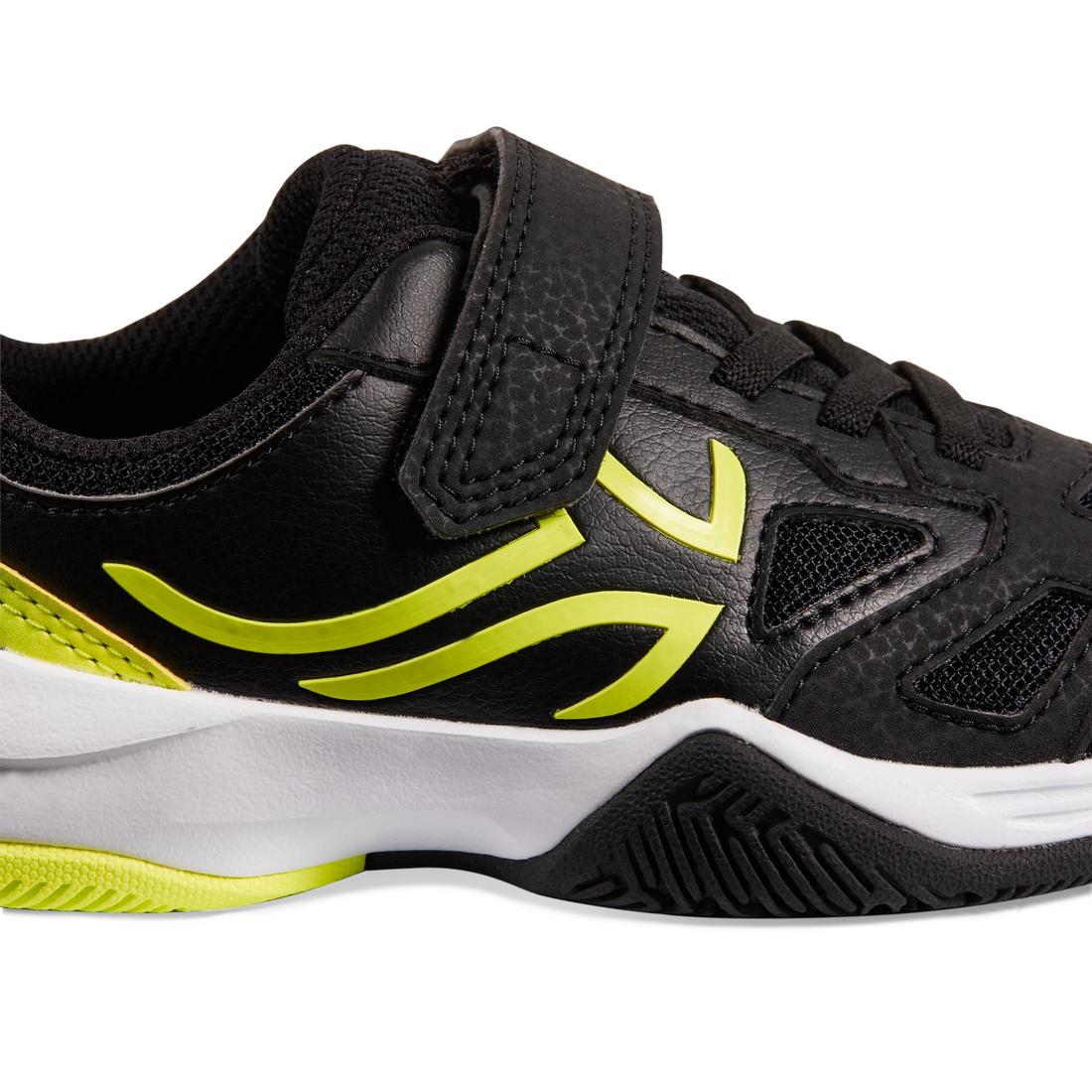 CHAUSSURES ENFANT TENNIS ARTENGO TS560 KD BLACK YELLOW