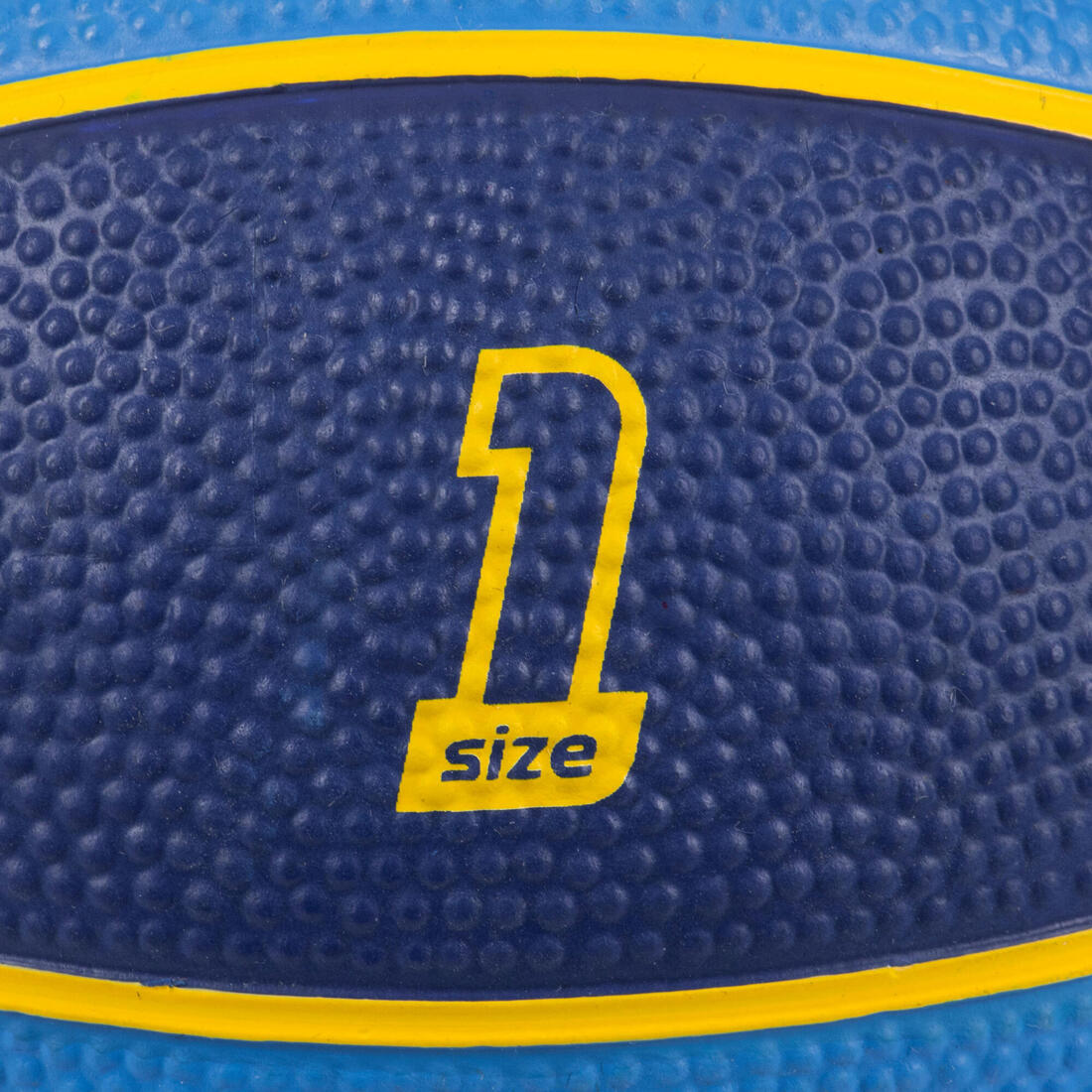 Mini ballon de basketball taille 1 Enfant - K100 Rubber