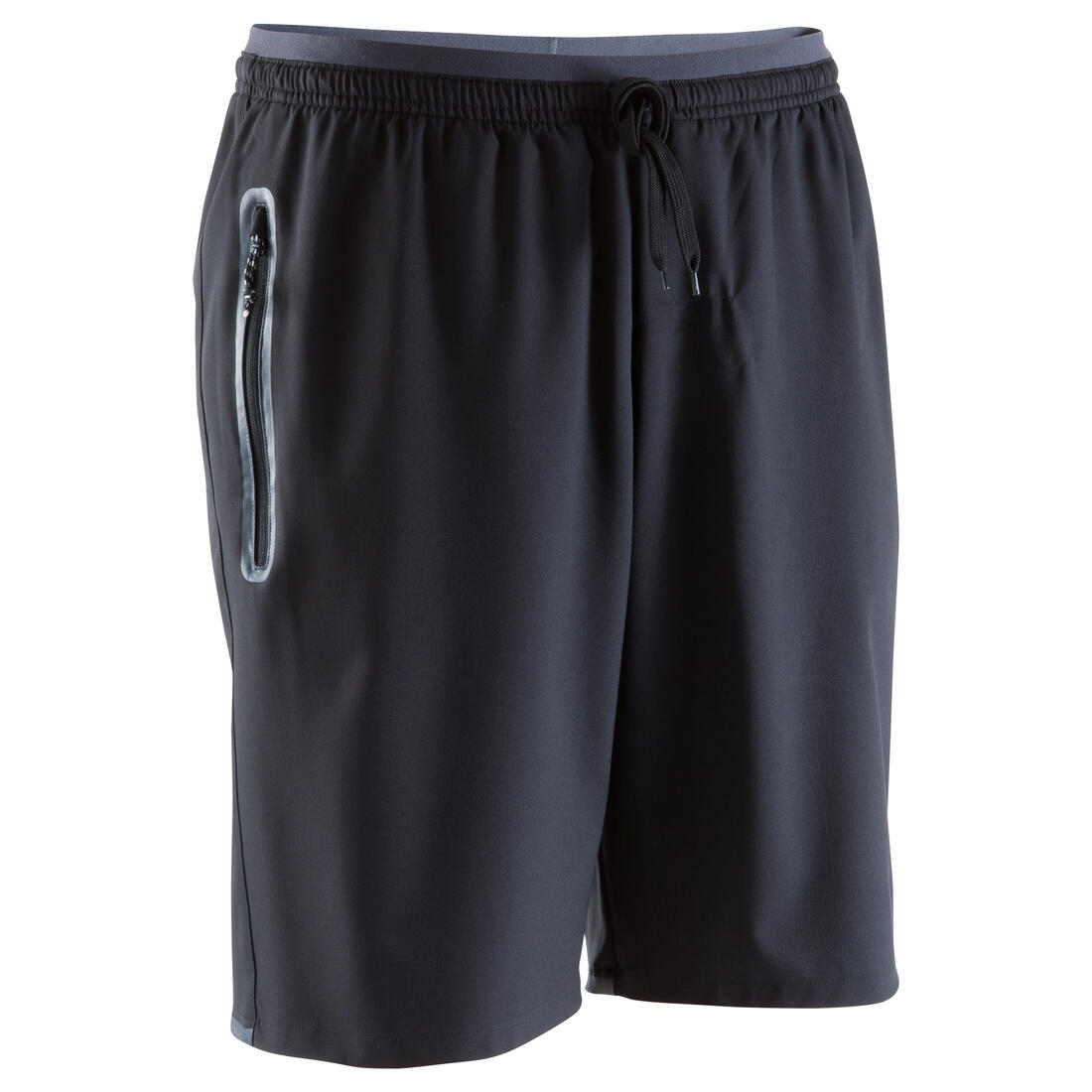 Short de football avec poches zippées adulte VIRALTO ZIP