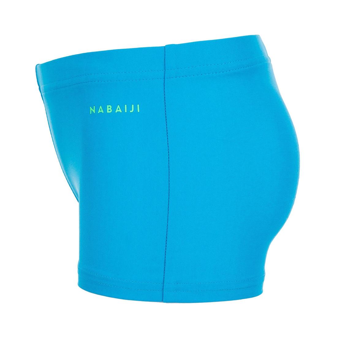 BOXER DE BAIN BEBE / ENFANT BLEU IMPRIME FISH