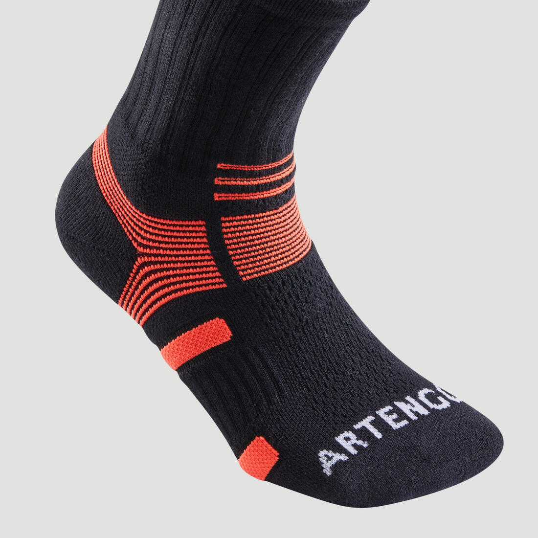 CHAUSSETTES DE SPORT HAUTES ARTENGO RS 560 LOT DE 3