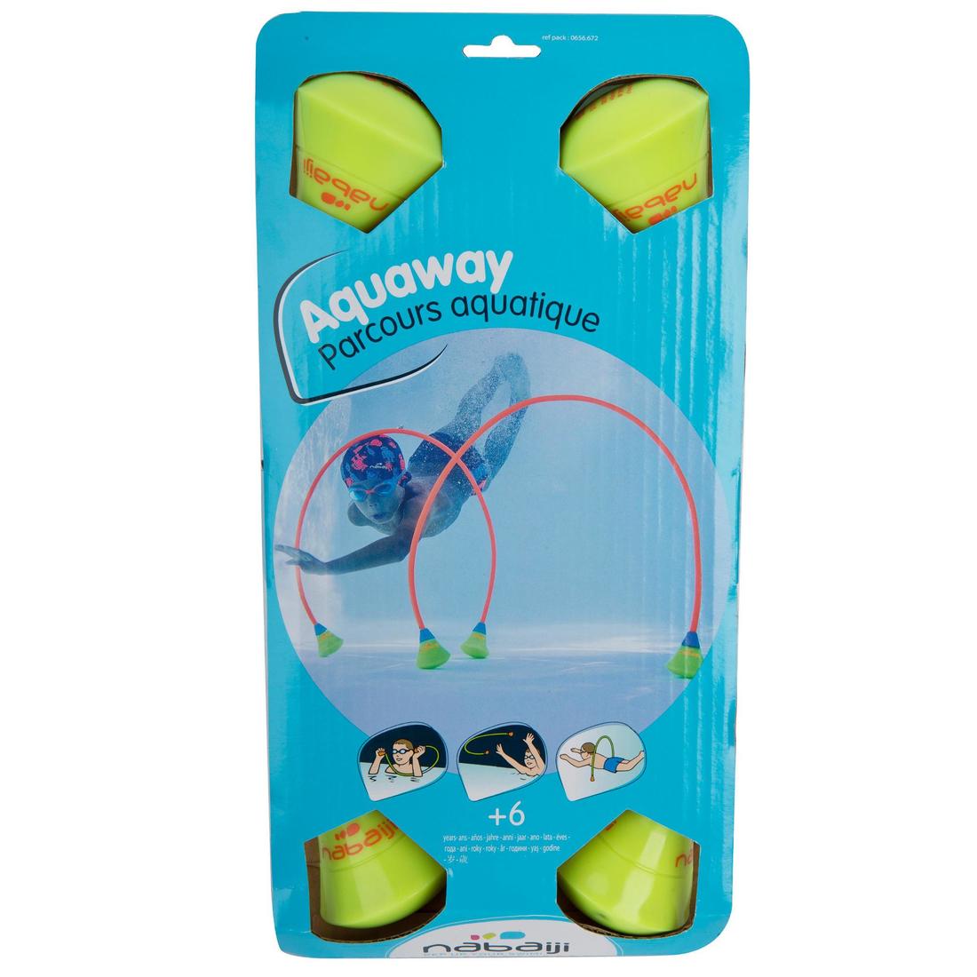 Parcours aquatique "AQUAWAY" 150 cm vendus par 2