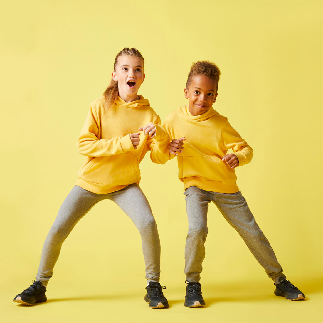 Sweat à capuche coton enfant imprimé