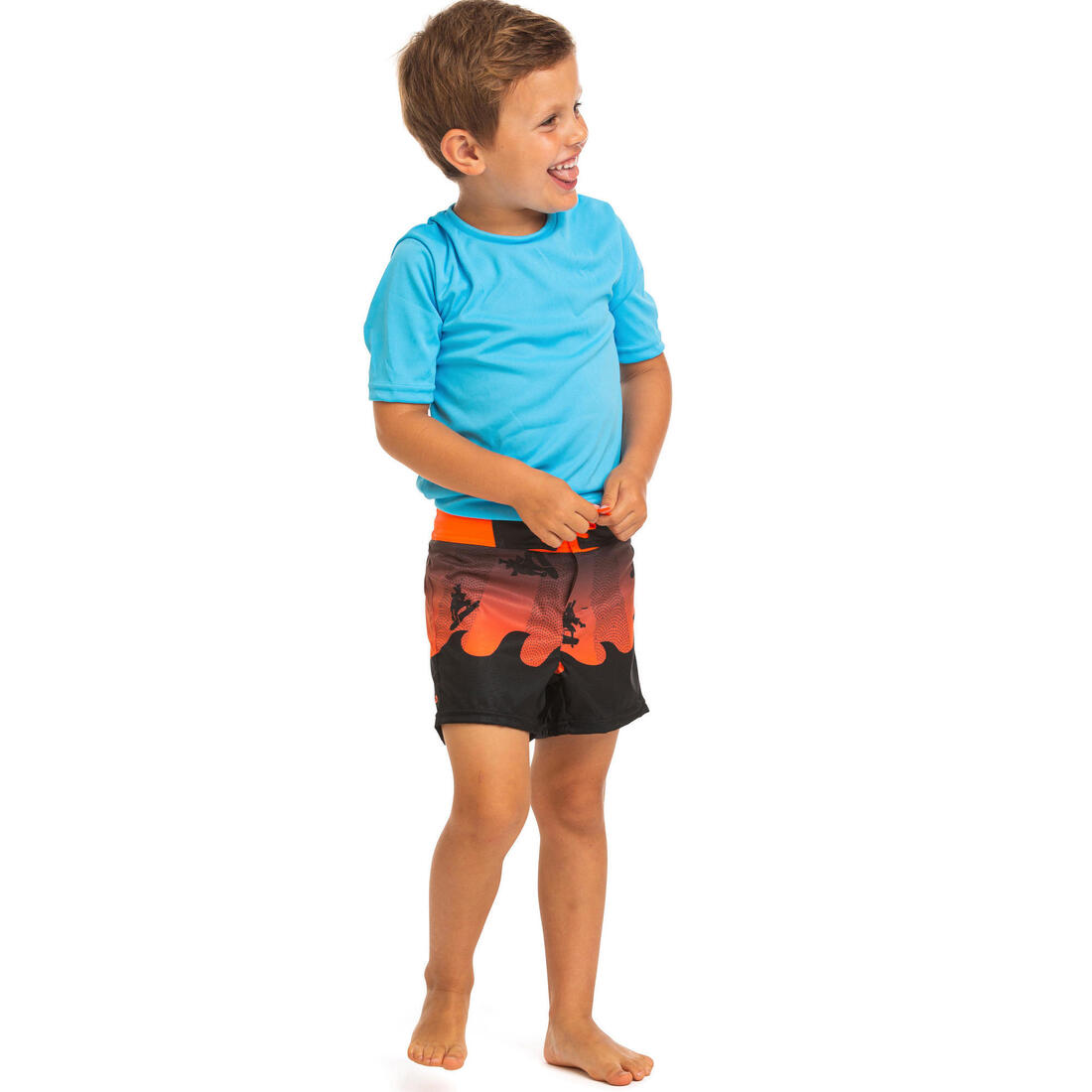 short de bain kid 500 vert