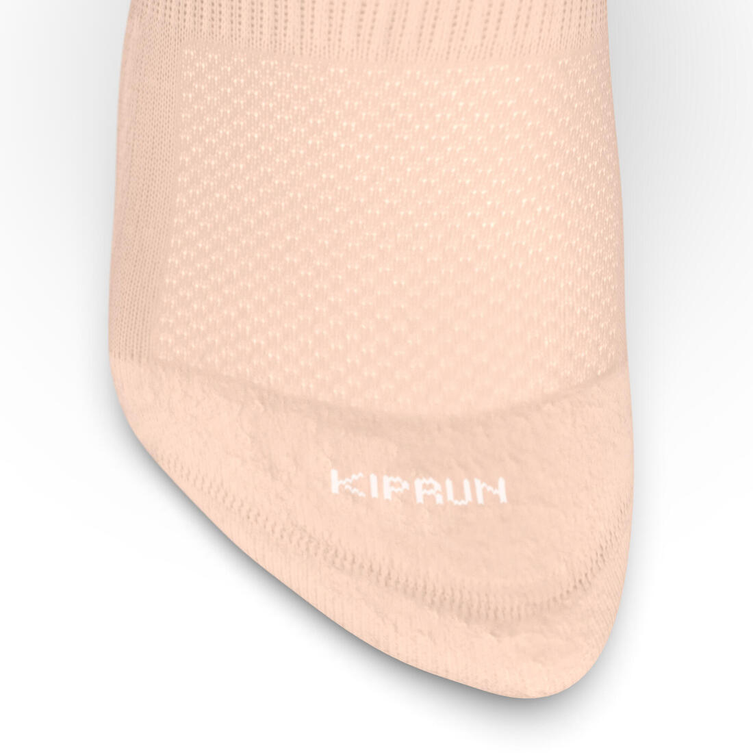 CHAUSSETTES DE RUNNING INVISIBLES RUN500 BLEUES ARDOISE X2