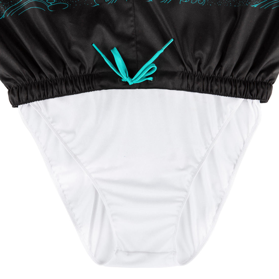 Surf boardshort court 100 Palm Black