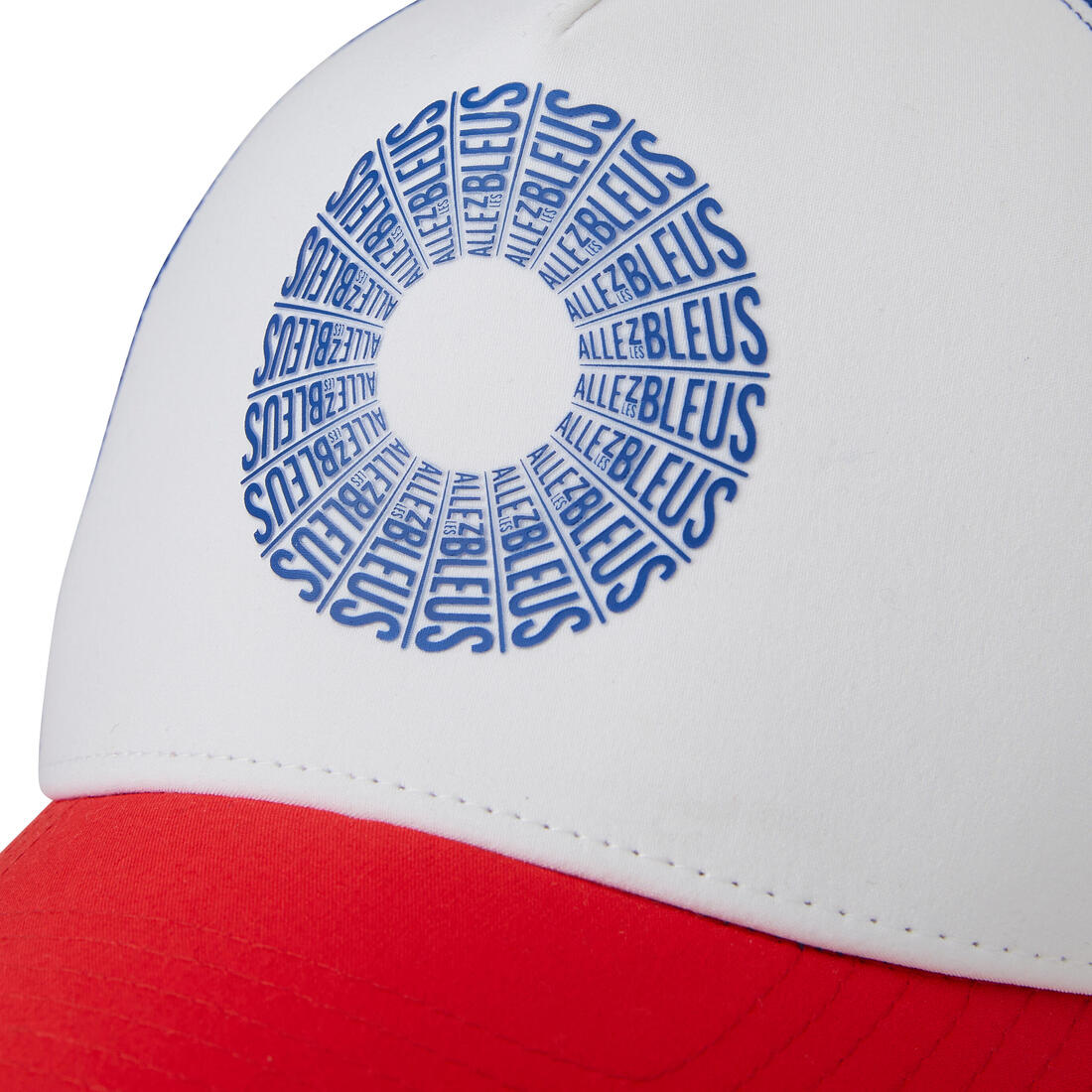 Casquette bleue coq Allez les Bleus mixte