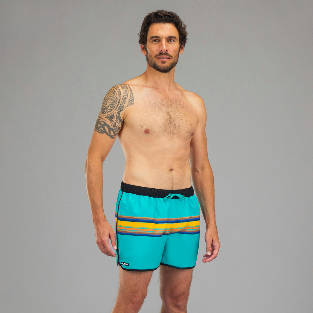 Short de bain 14" Homme - 100 sunstripe