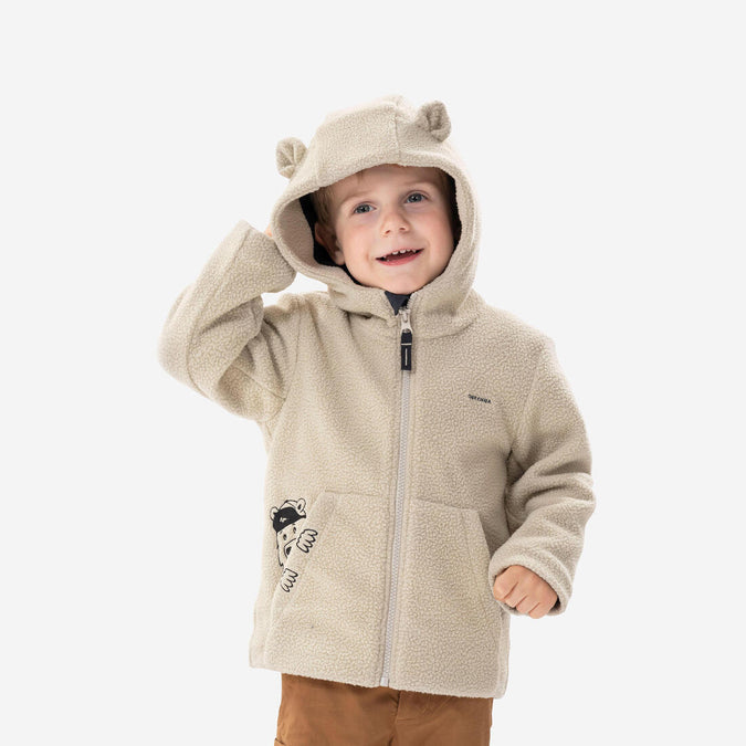 





Veste polaire de randonnée - MH500 KID beige - enfant 2-6 ans, photo 1 of 5