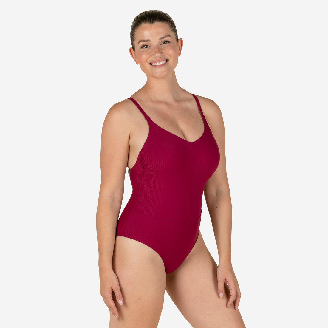 Maillot de Bain de Natation Femme 1 Pièce Lila Symi