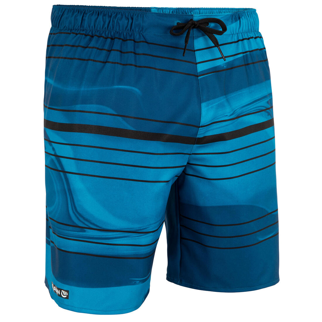 Surf boardshort standard 100 Psychi Jablack