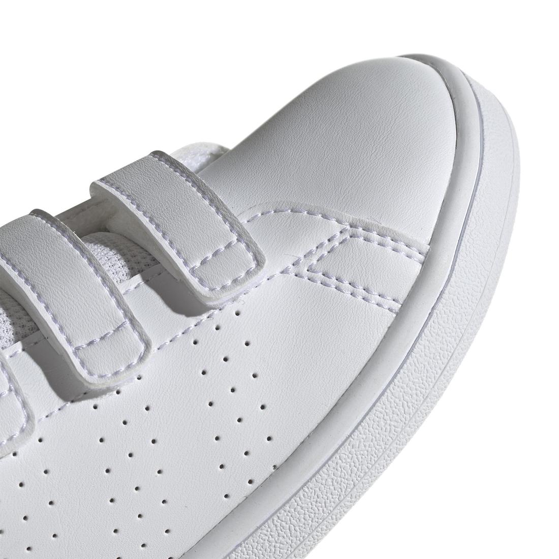 Baskets à scratch enfant - ADIDAS ADVANTAGE blanc