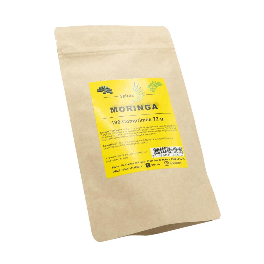 SPIEREA -Moringa 100% Comprimés - 72g - 180 cp