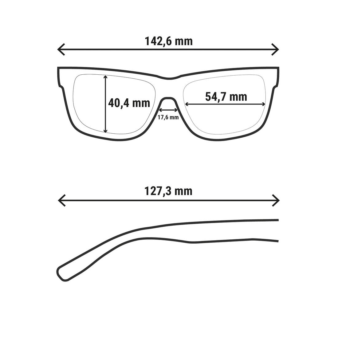 Lunettes de soleil randonnée - MH550W - femme - polarisantes catégorie 3