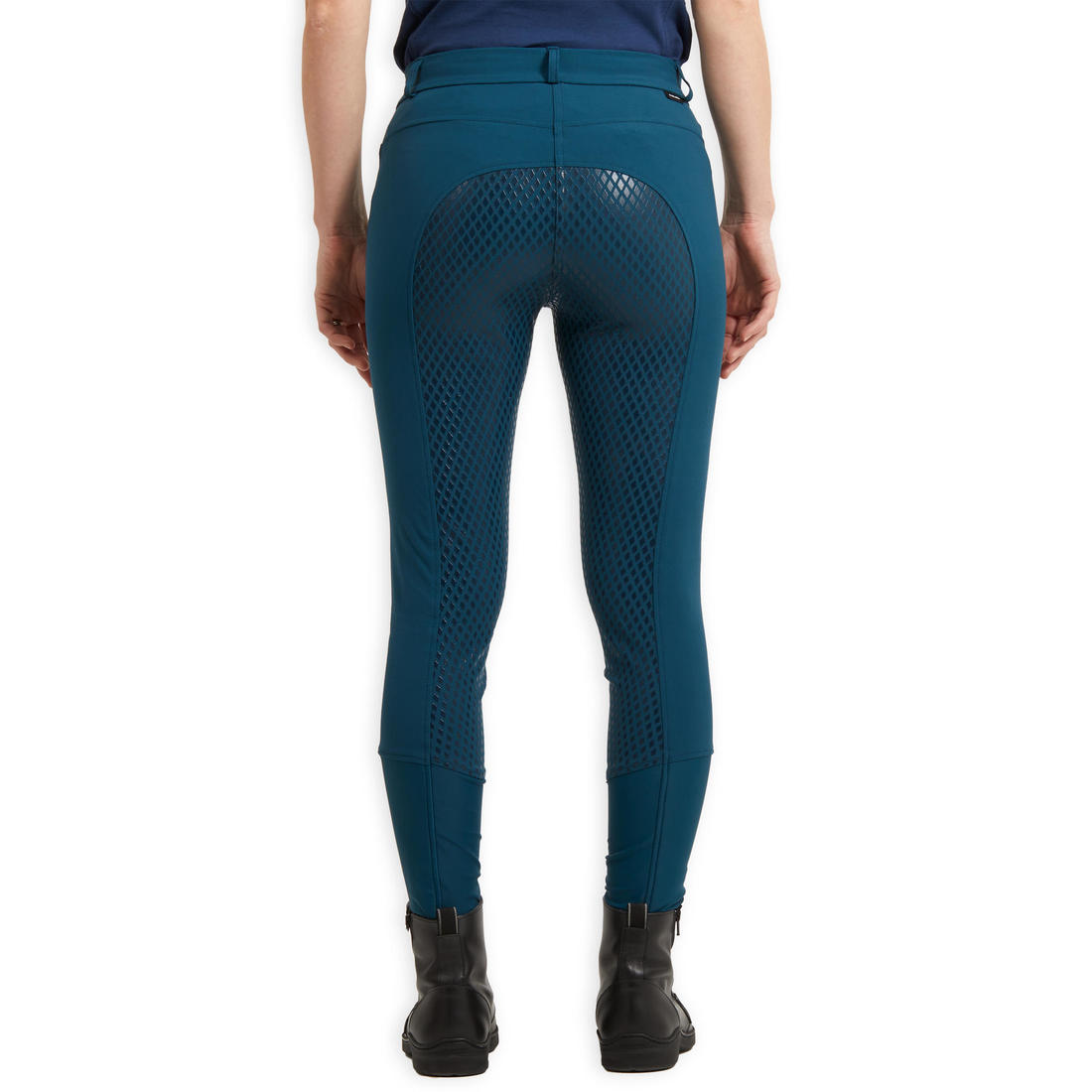 Pantalon équitation léger fullgrip Femme - 580 terracotta