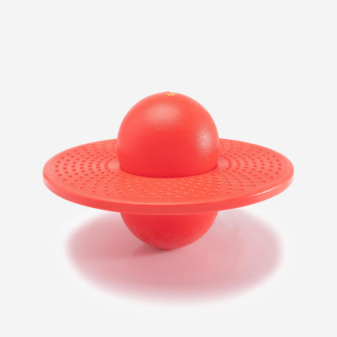 BALLON D'EQUILIBRE ROUGE (POGO BALL) + POMPE DE GONFLAGE