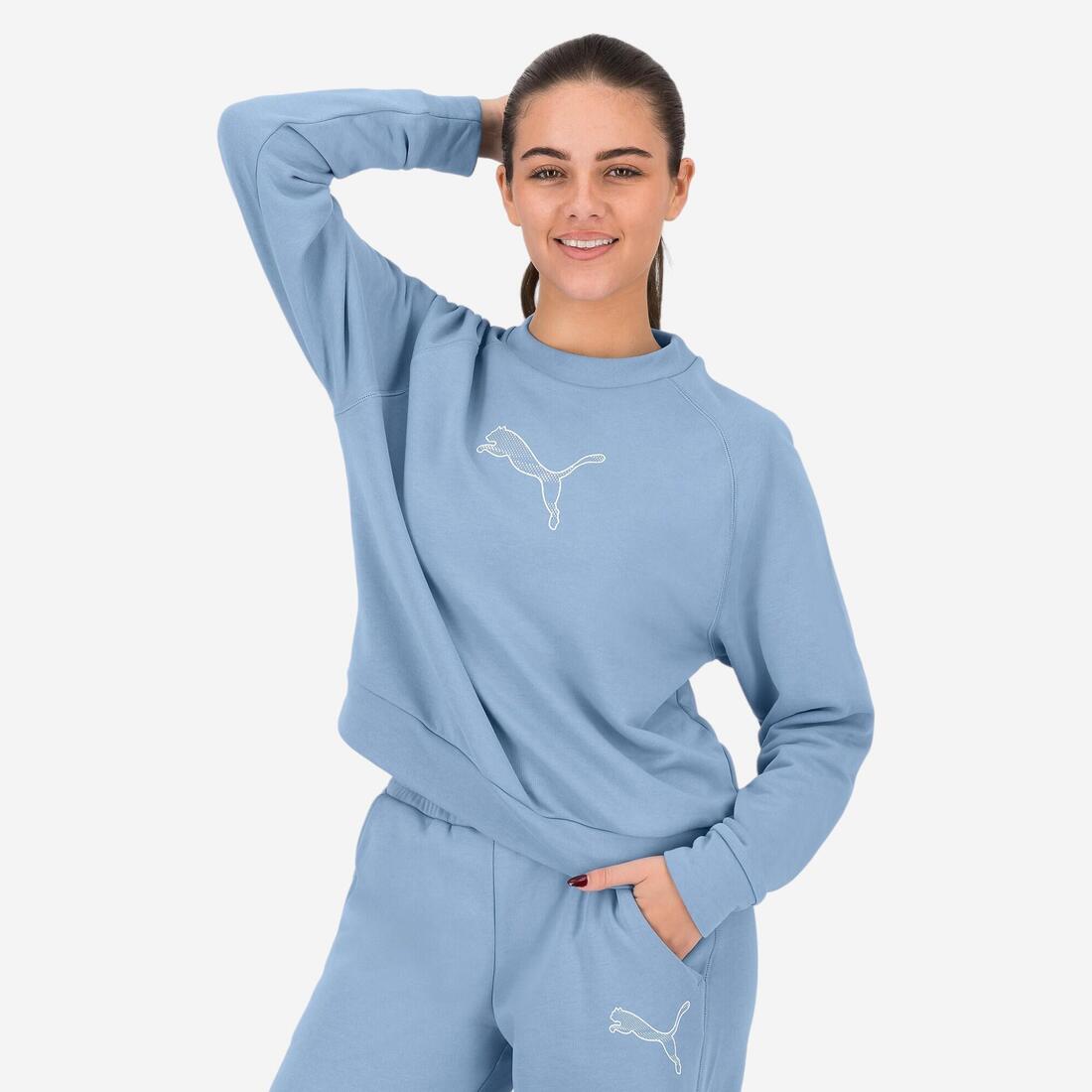 Sweat fitness PUMA femme bleu