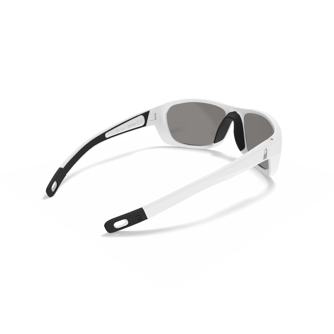 Lunettes de soleil polarisées flottantes voile adulte 500 taille S blanche