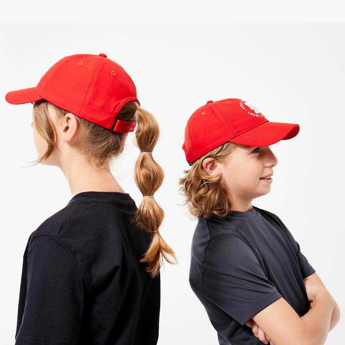 Casquette enfant respirante réglable mixte