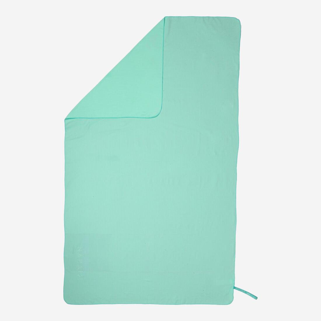 Serviette Microfibre Vert Menthe Ultra Légère Taille XL 110 x 175 cm