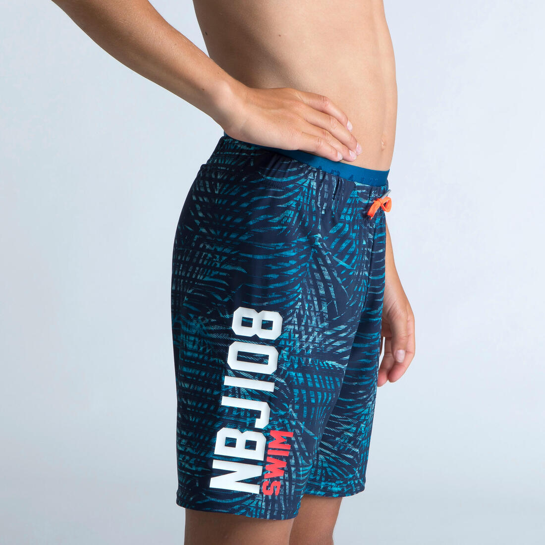 Maillot De Bain Short Natation Garçon - 100 Long - All Jo