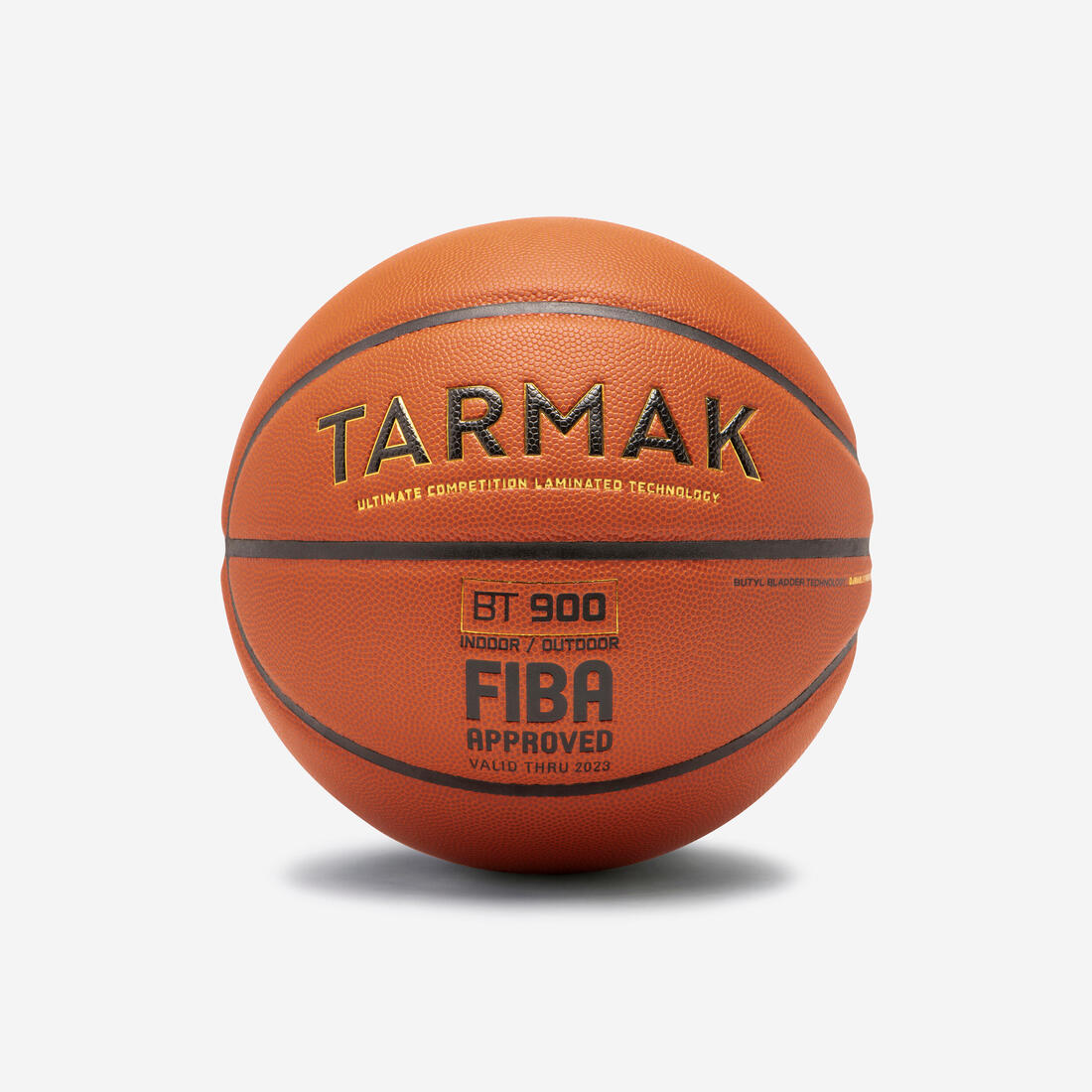 Ballon de basket BT900 taille 6, homologué FIBA pour fille, garçon et femme