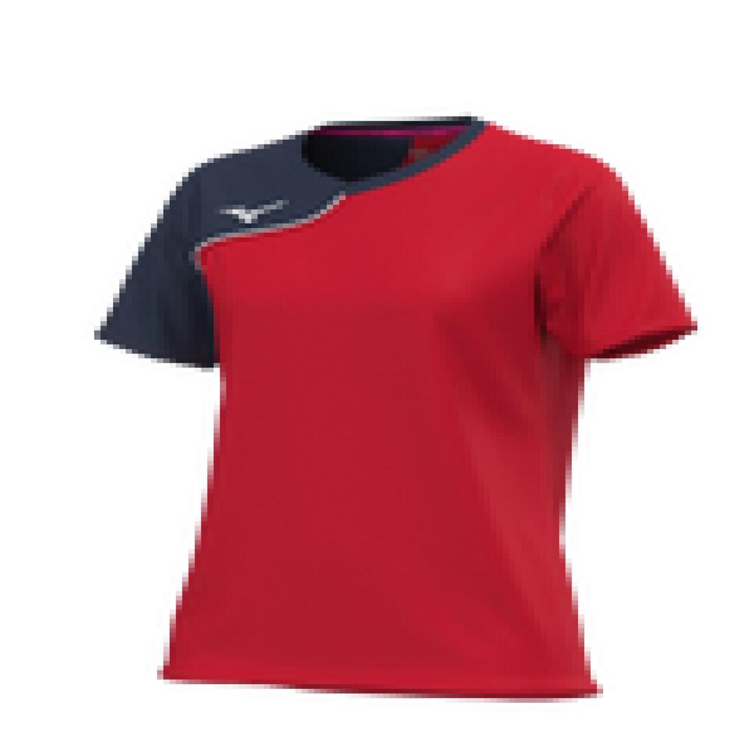 T-Shirt de Football Junior Mizuno Team Trad Shukyu Rouge