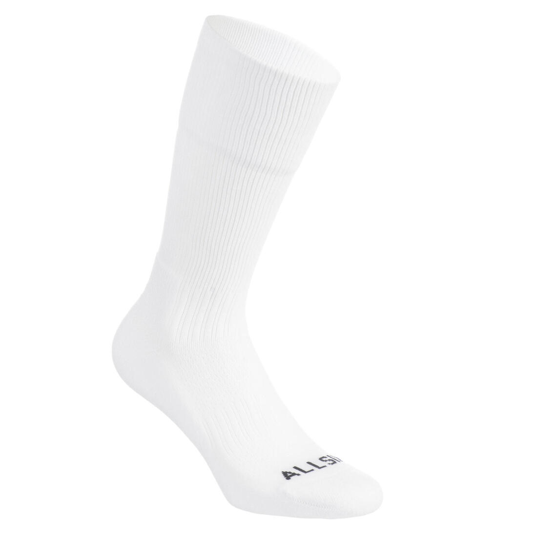 Chaussettes de volley-ball VSK500 Mid blanches