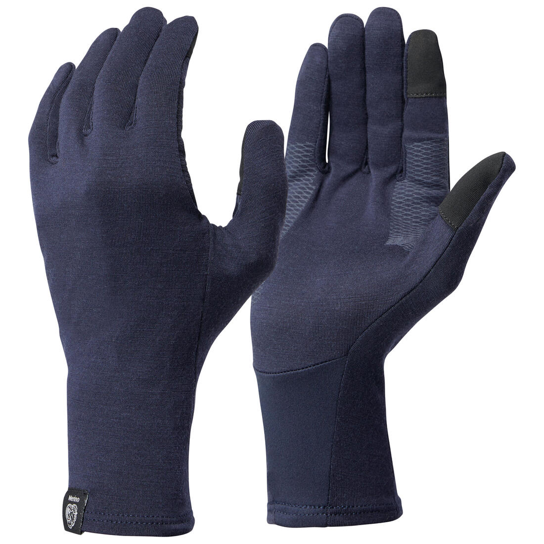 Sous-gants en laine mérinos de trekking montagne - MT500 - adulte