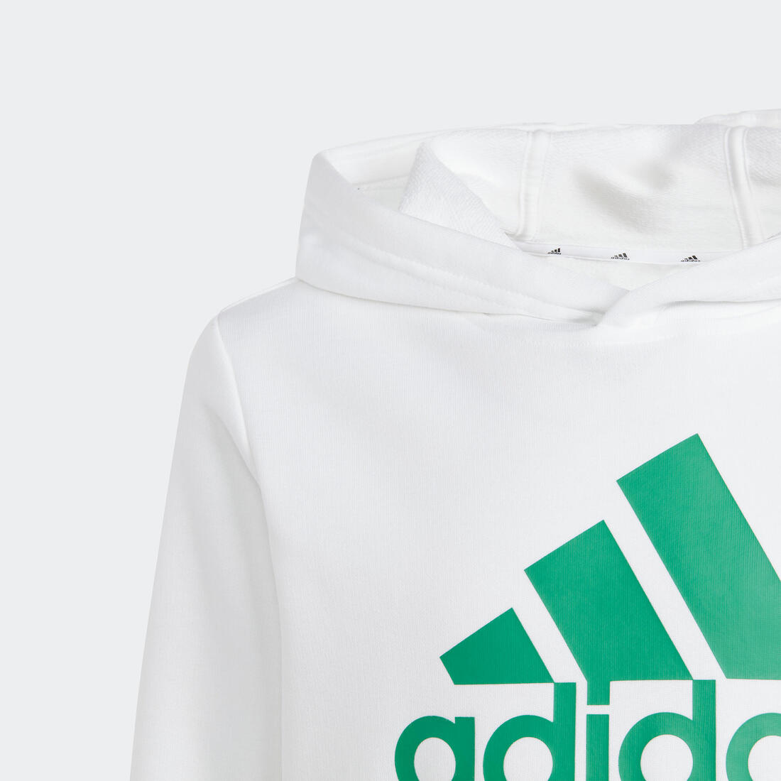 Sweat-shirt à capuche adidas enfant blanc