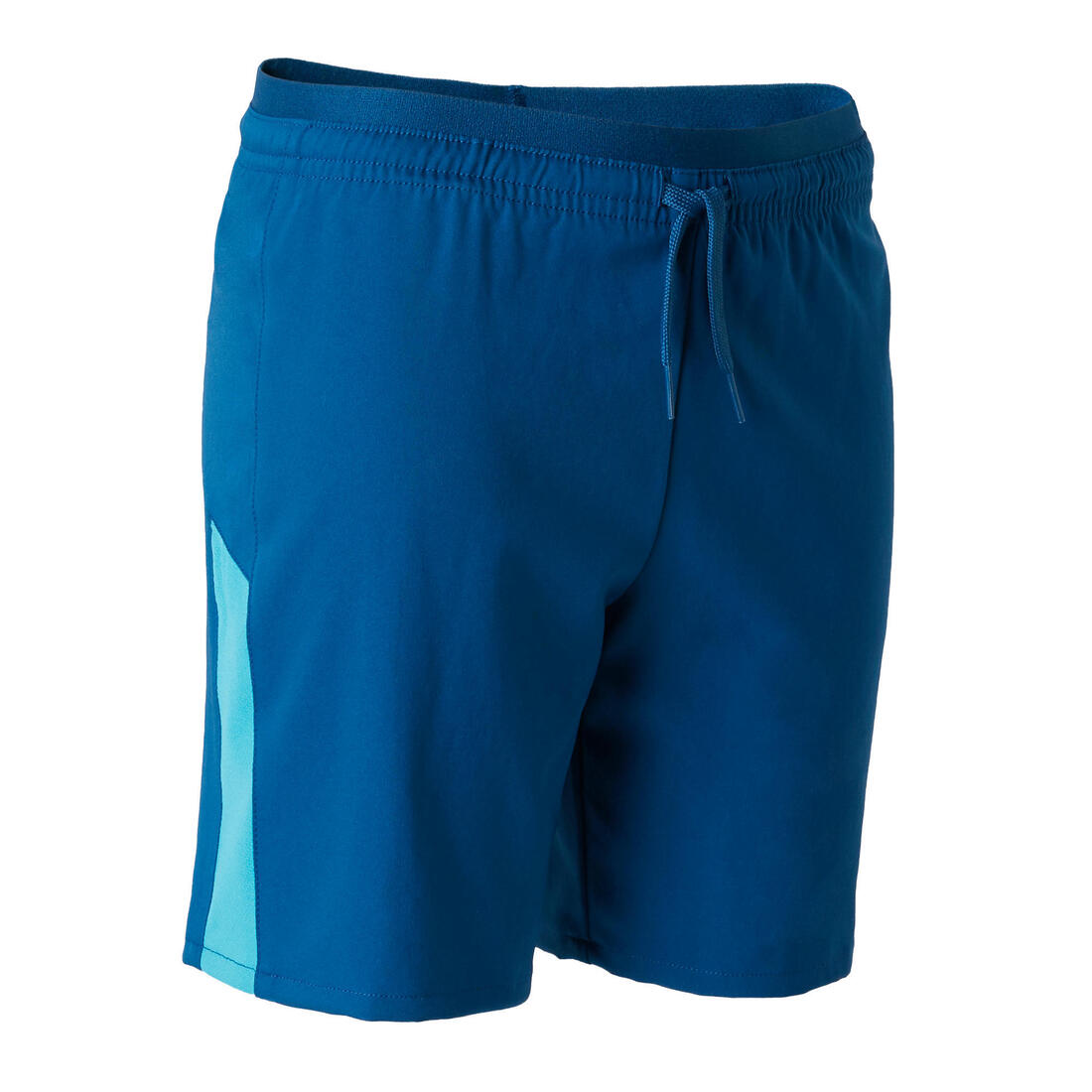 Short de football enfant F520 bleu et