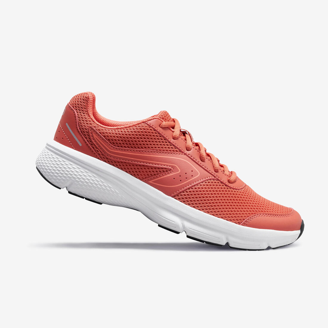 CHAUSSURES DE RUNNING FEMME KALENJI RUN CUSHION NOIR CORAIL