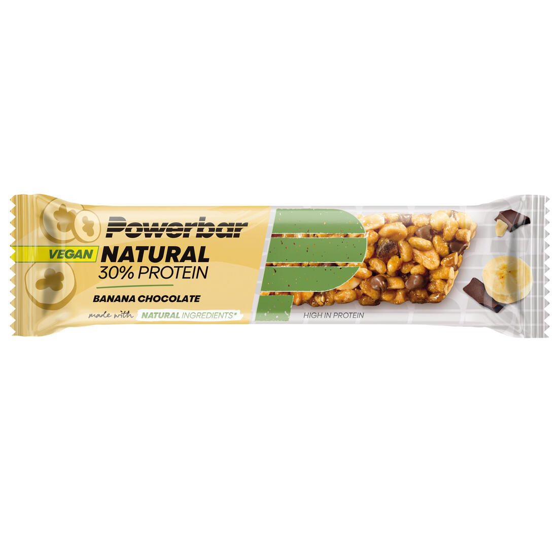 Barre protéinée NATURAL PROTEIN chocolat banane 3x40g