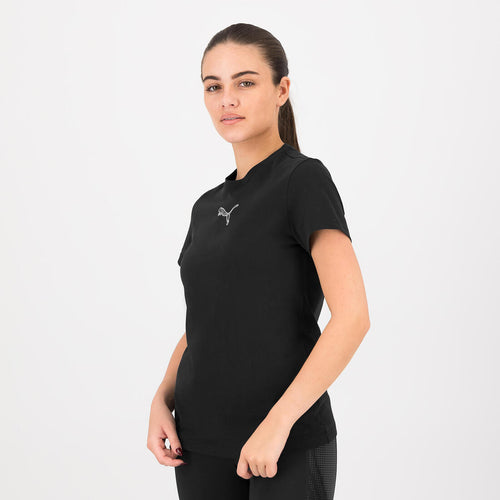 





T-shirt PUMA fitness manches courtes coton femme noir