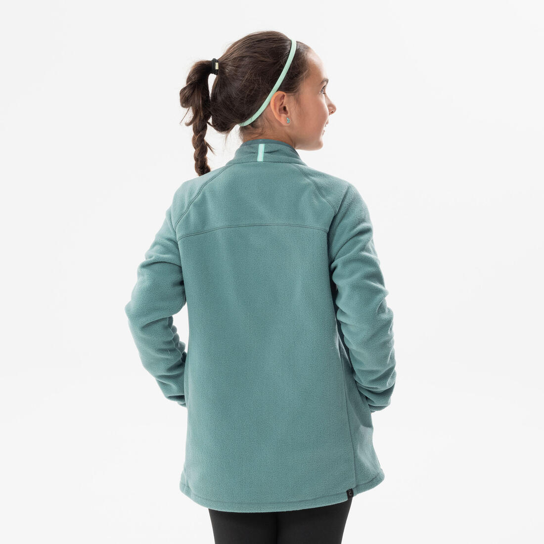 Veste polaire de randonnée - MH150 bleue - enfant 7-15 ans