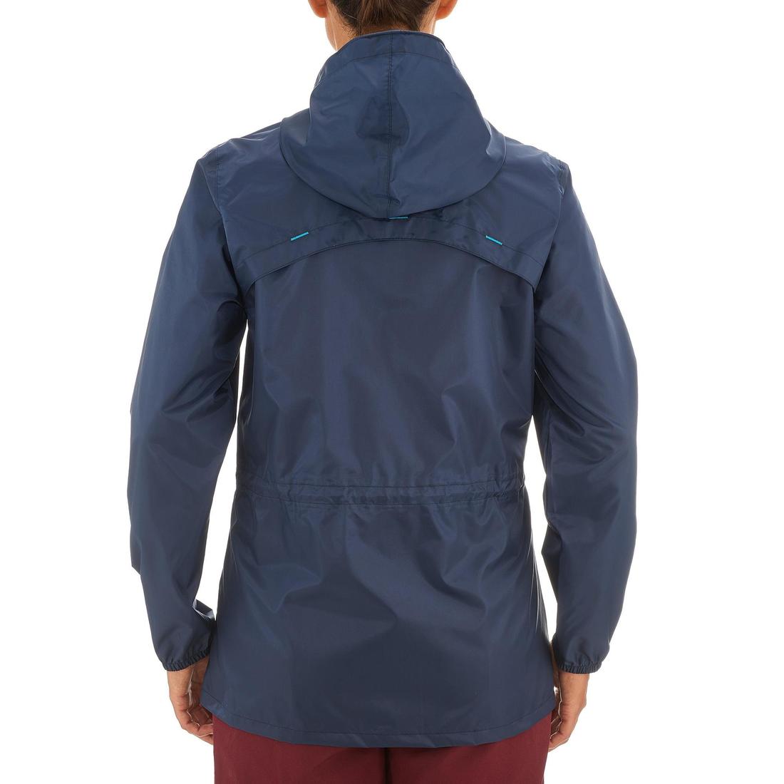 Veste coupe vent et déperlante de randonnée - Raincut Full Zip - Femme