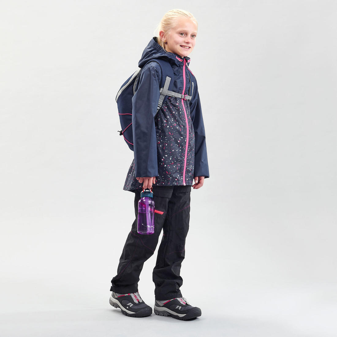 Veste imperméable de randonnée - MH150 - enfant 7-15 ans