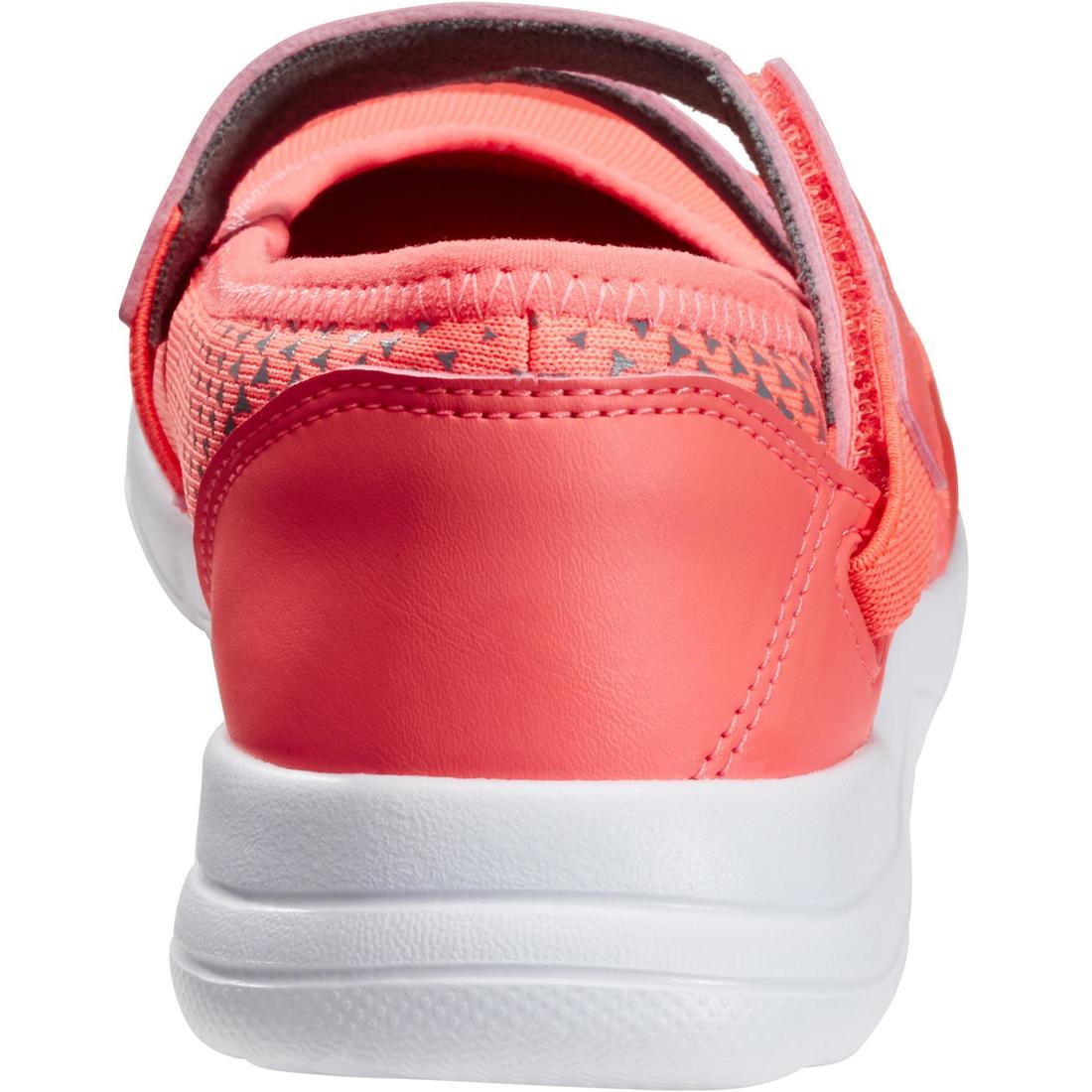 Ballerines à scratch enfant - PW 160 BR'EASY JR grises du 28 au 39