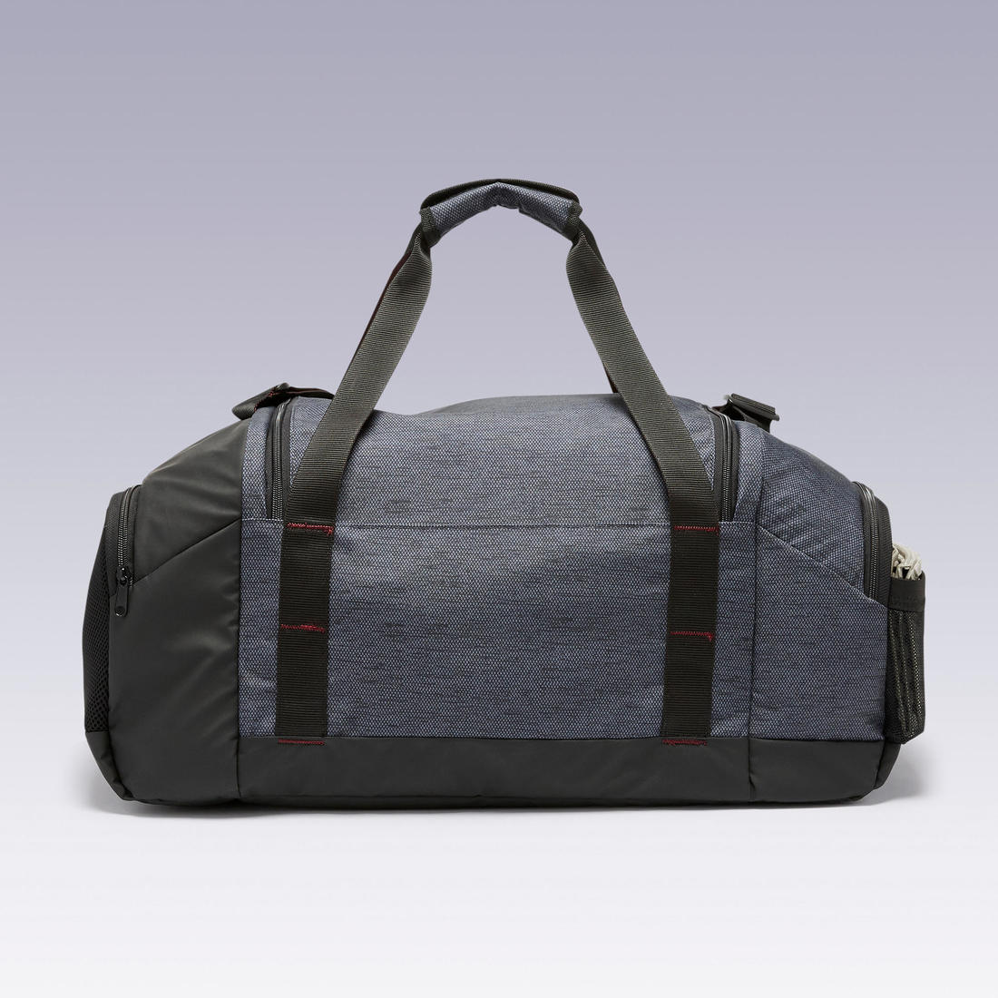 Sac de sport rigide et déperlant 55L,  noir et