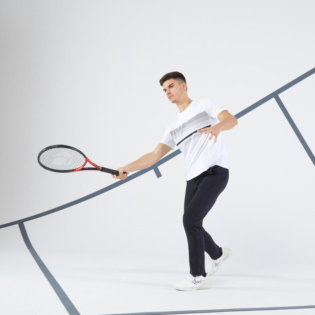 T-Shirt de tennis manches courtes homme - Essential