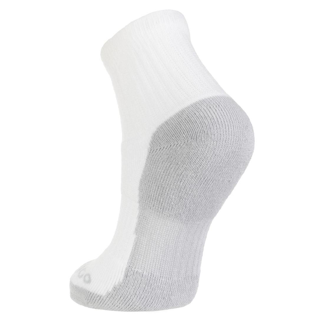 CHAUSSETTES DE SPORT ENFANT MI-HAUTES ARTENGO RS 500 LOT DE 3