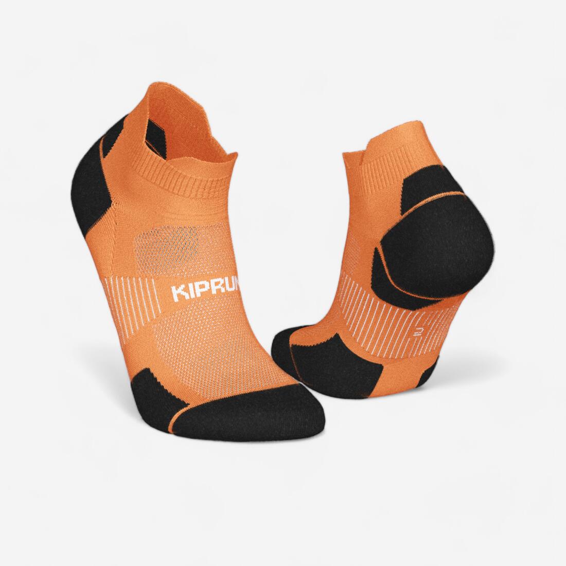 CHAUSSETTES DE RUNNING RUN900 FINES INVISIBLES NOIRES