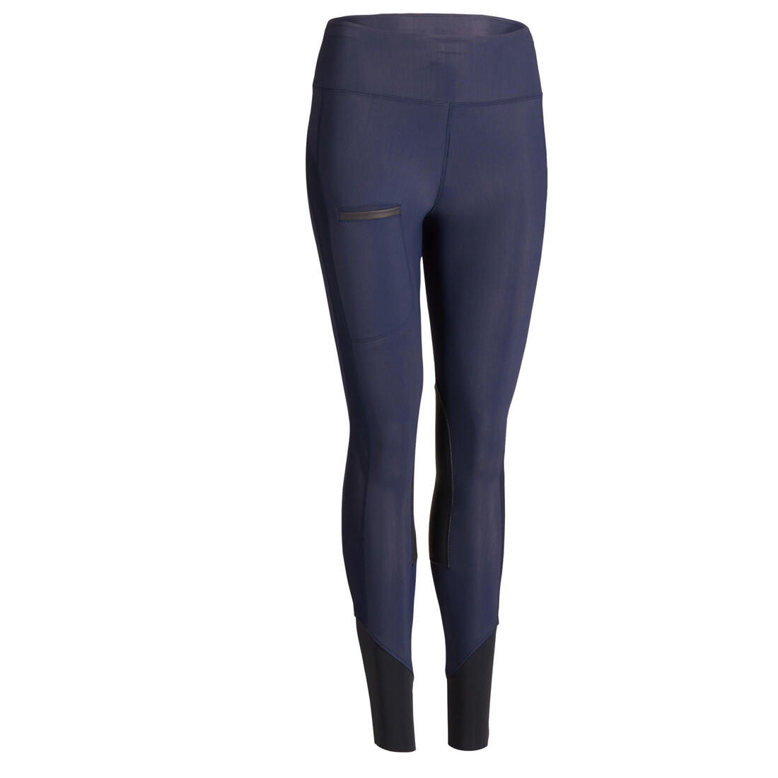 Legging équitation léger Femme - 100 marine