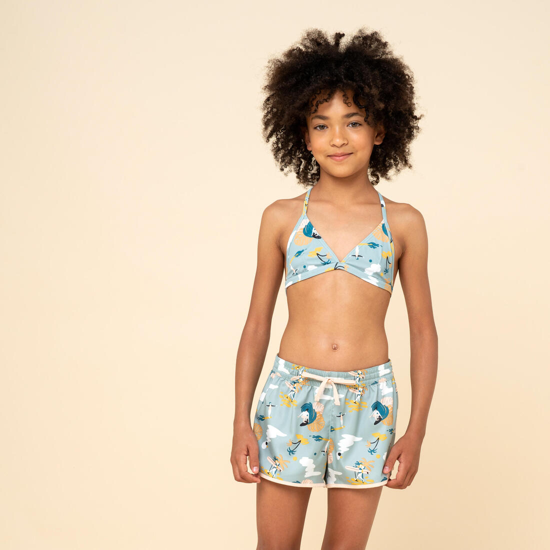 short de bain surf Fille junior