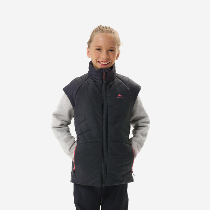 





GILET DOUDOUNE DE RANDONNÉE - HYBRIDE DARK GREY - ENFANT 7-15 ANS, photo 1 of 5