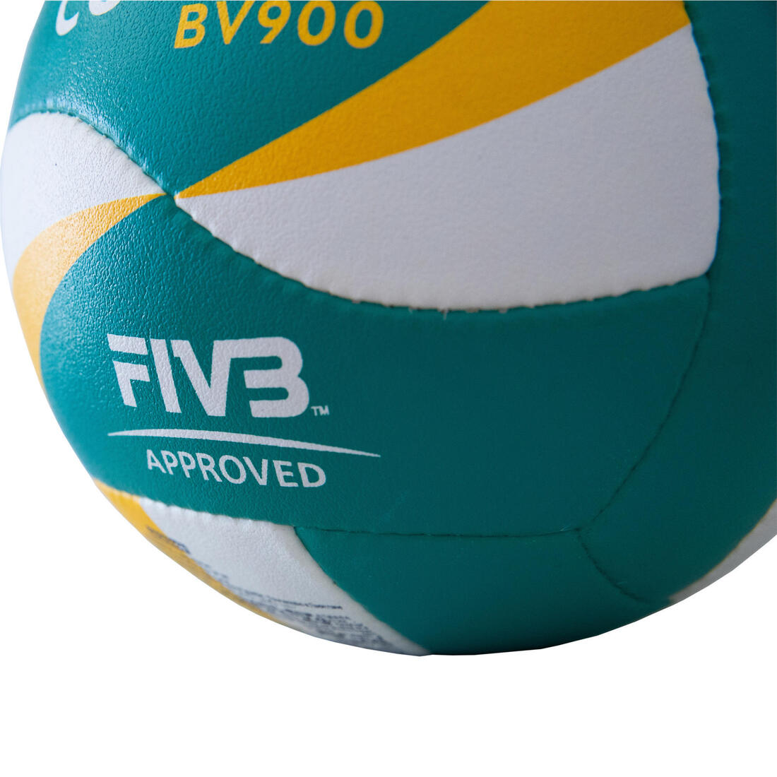 Ballon de beach volley BV900 FIVB vert et jaune