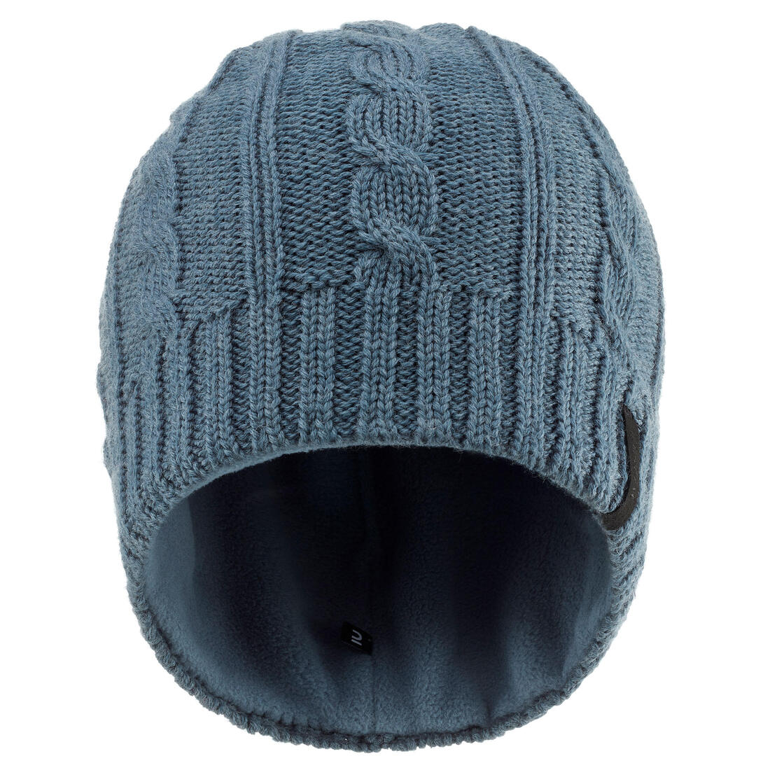 BONNET DE SKI ADULTE WOOL TORSADES MARINE