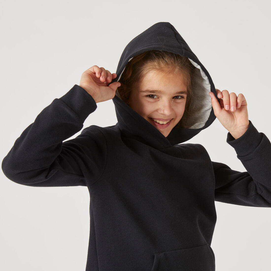 Sweat à capuche chaud enfant - 500