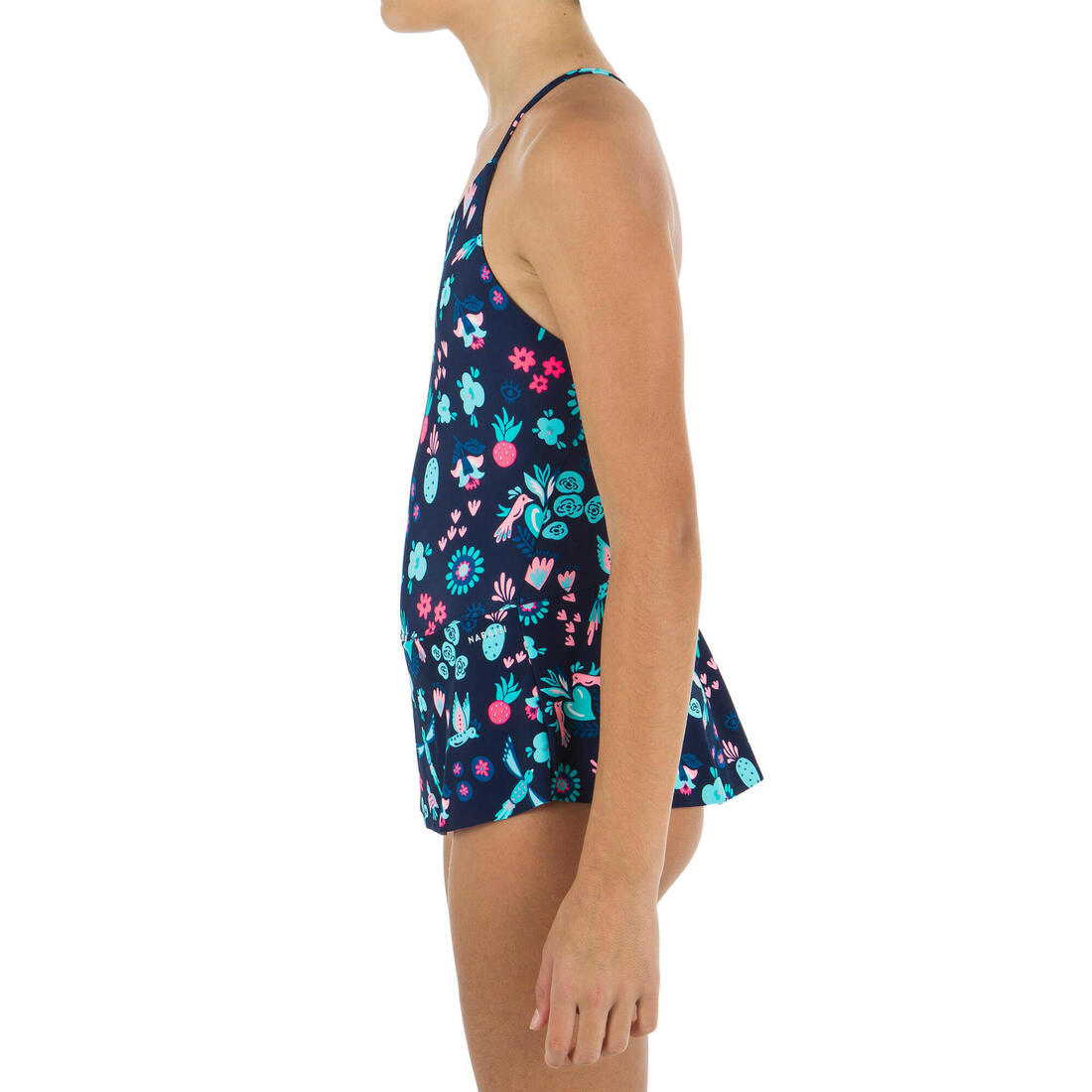 Maillot de bain de natation 1 pièce jupette Lila All Oto